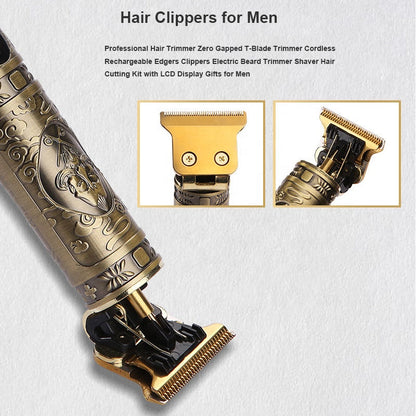 T9 Professional Hair Trimmer🔥 | Type-C Rechargeable 🔋