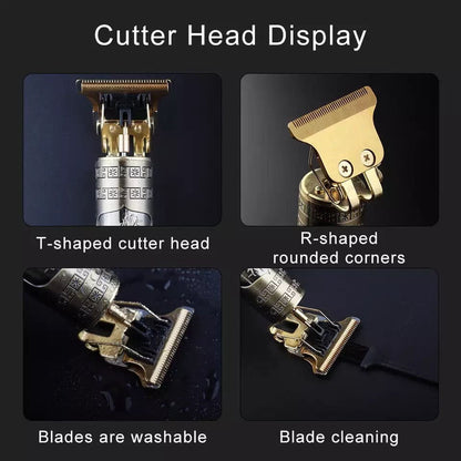 T9 Professional Hair Trimmer🔥 | Type-C Rechargeable 🔋